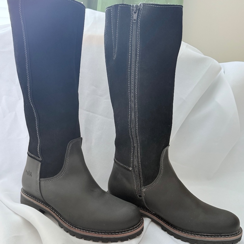 Bos. & Co., boots, black, size EU39